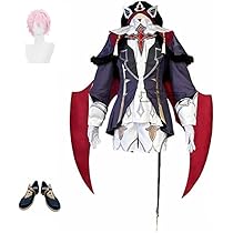 即発送　原神　ダリア　ウィッグ付き　コスプレ衣装 Amazon.co.jp: [TONGSHI] 原神 ダリア コスプレ衣装+ 靴 +